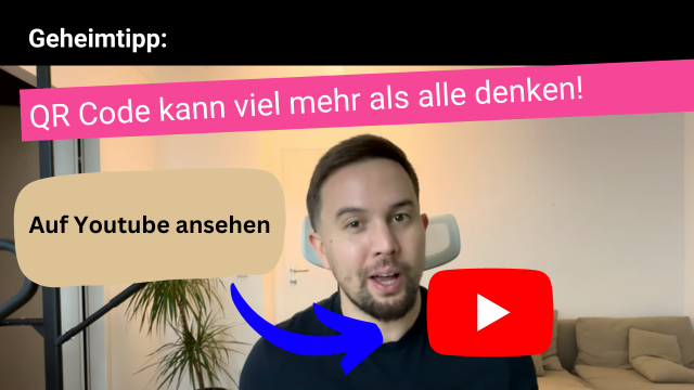 QR Code Menü Beispiel