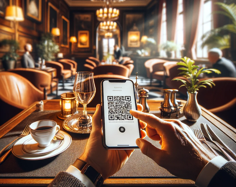 Fast leeres Restaurant